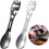 4Pcs 10In1 Camping Spork Multi-Functional Spoon Ca 7