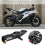 for YZF-R6 GSX-R Exhaust Pipe Double Outlet Tail 6