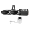 for YZF-R6 GSX-R Exhaust Pipe Double Outlet Tail 7