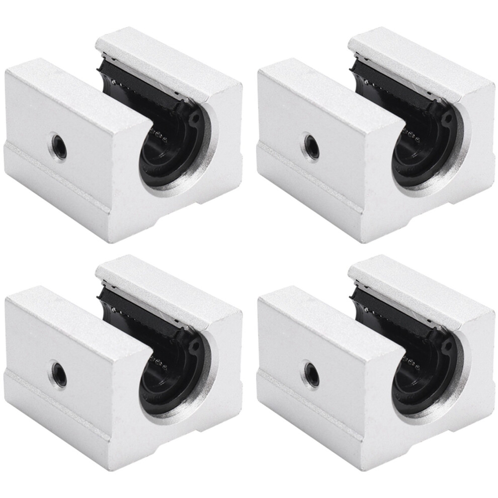 4 X Sbr12uu 12Mm Aluminum Linear Motion Router Bea 4851167048710