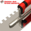 Tile Tools Stainless Steel Square Notched Trowel 3 7