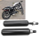 6 Inch Black Shock Sliders Rear Crash Bar Mount fo 8