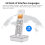 D1102B Cordless Phone with Answering Machine Calle 11