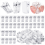 Self Adhesive Clips, 100PCS Plastic Tapestry Wall 2