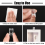 Self Adhesive Clips, 100PCS Plastic Tapestry Wall 8