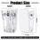 Self Adhesive Clips, 100PCS Plastic Tapestry Wall 3