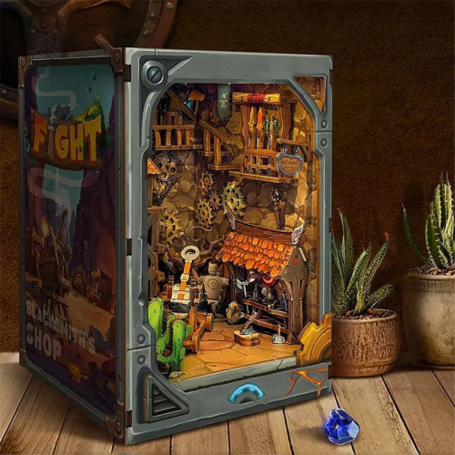 Wooden Assembled Bookstand Explore Fantasy Unknown 2