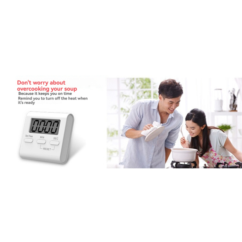 Kitchen Large LCD Digital Countdown Timer Stopwatc