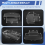 Gauges Speedometer Tachometer Case Cover Fit for 10