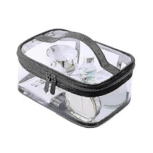 Clear Make Up Bag, Cosmetic Bag Waterproof Pvc Travel Bag Brushes Organizer