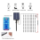 Patio Umbrella Lights Solar Powered Waterproof Out 6