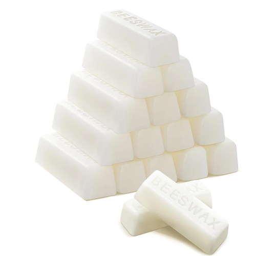 24 X 1 Oz White Beeswax Bars Pure Cosmetic Grade B 1