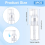 3Pcs Glitter Duster Sprayer, 35ml Transparent Spra 6