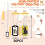 12Pcs Dog Tag Silicone , Tags Silencers for Id Rub 6