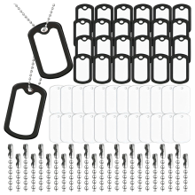 12Pcs Dog Tag Silicone , Tags Silencers for Id Rub