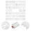 40 Pcs Painting Letters Template Stencil for Stencils Large 11