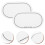 2Pcs Head Cushion White Bass Drum Patch for Pedal Use 3