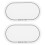 2Pcs Head Cushion White Bass Drum Patch for Pedal Use 11