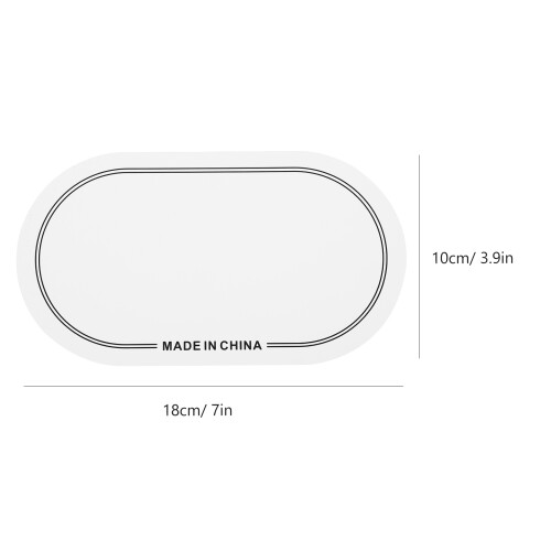2Pcs Head Cushion White Bass Drum Patch for Pedal Use 1