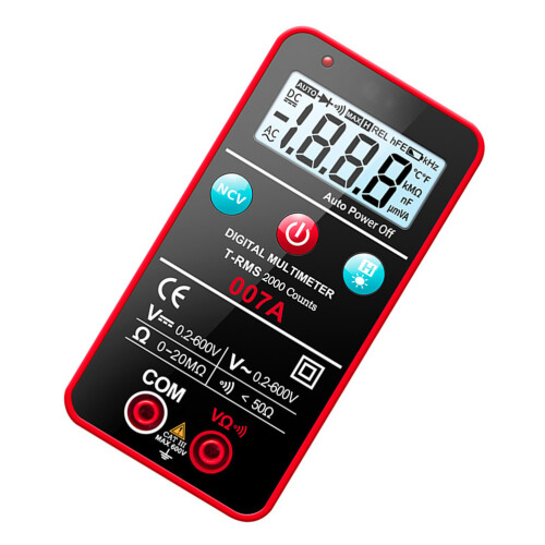 2 PCS Multi Tester for Current Digital Multimeter Resistance Buzzer