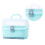 Green Baby Bottle Case Durable Plastic Milk Bottle Storage Box 2