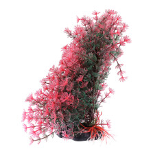 Pink Aquarium Colorful Grass Ornament Underwater Fake Grass Model