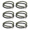 12 Pcs Elastic Cord for Boots Trousers Straps Equestrian Camping 9