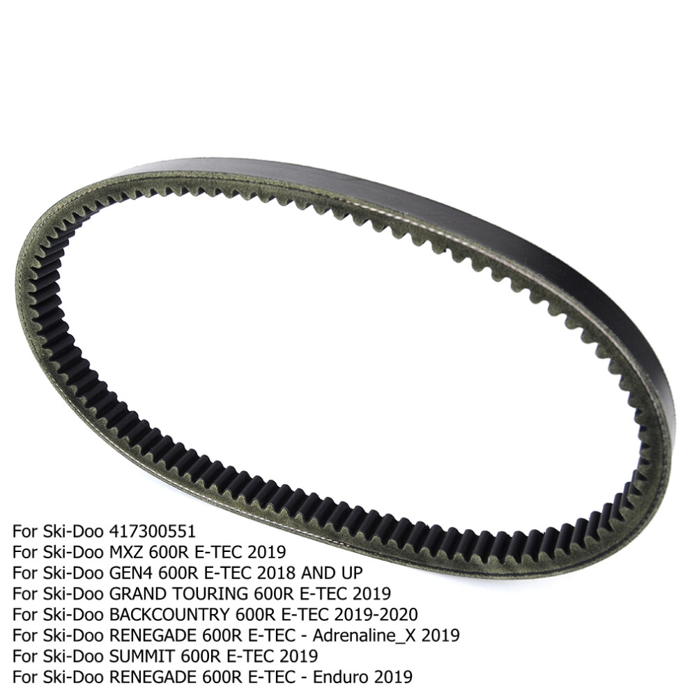 This Drive Belt Suitable For Ski-Doo Skidoo Backcountry Renegade Summit Grand Touring Gen4 Mxz 600R E-Tec 417300551 6935158921980