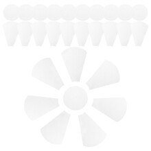 Quilting Paper Kit Quilting Templates White 88-Pcs