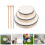 3pcs Beginners Handheld Drums Hand Drums Musical Instruments 4