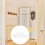 3Pcs Bamboo Wall Shelf Triangle Fan Shape Corner Rack for Room Storage 9