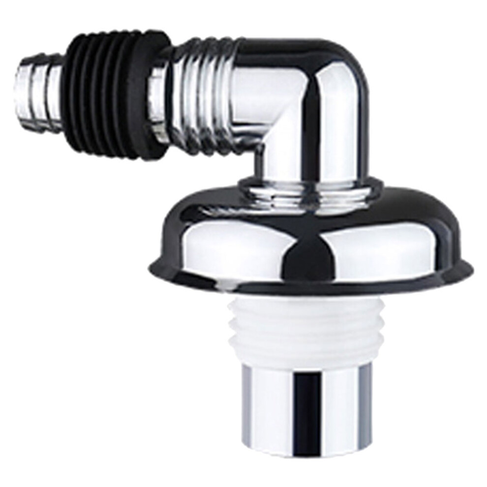 Drain Backflow Preventer Angled Sewer Connector For Washing Machine 3032434871588