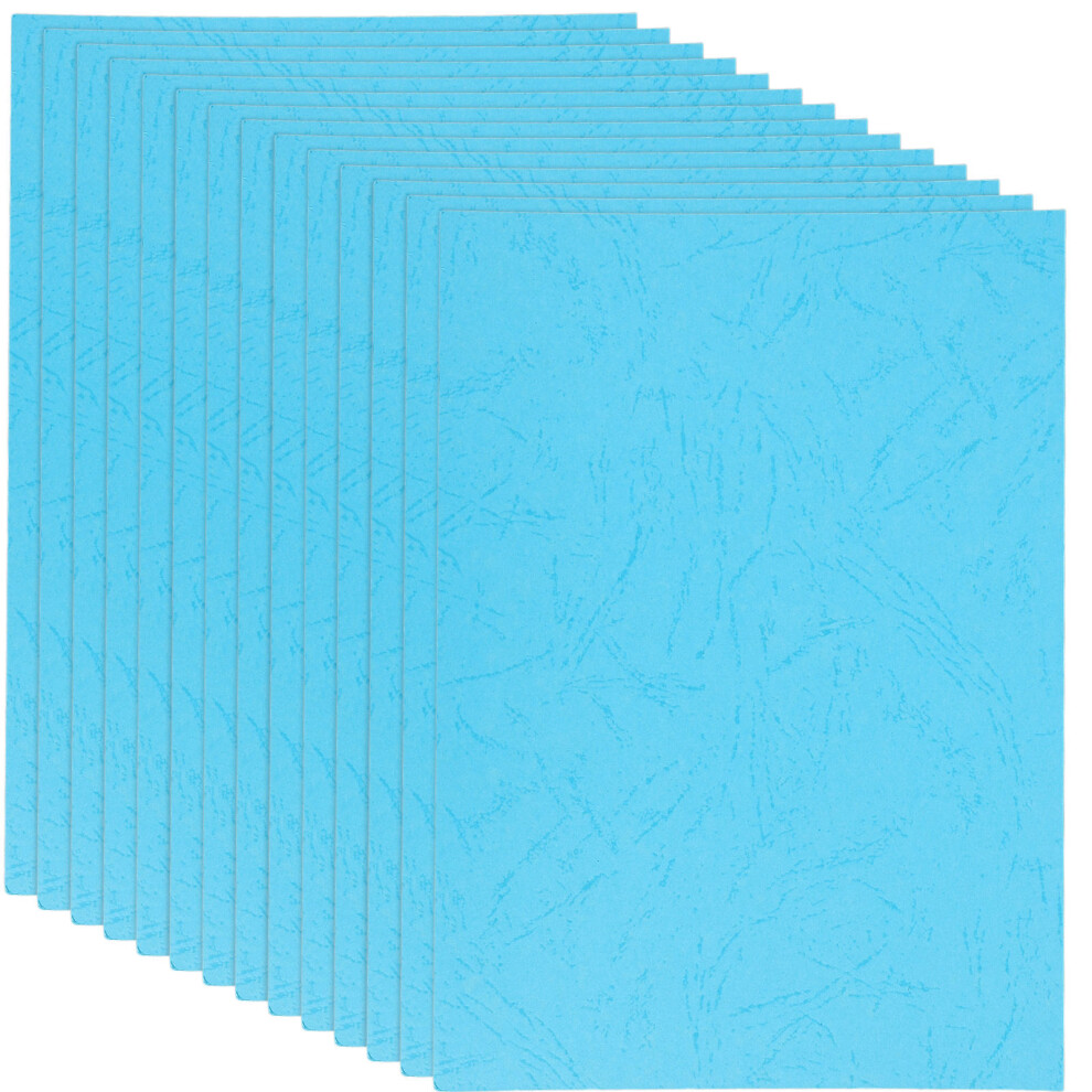 100 Blue Thermal Binding Presentation Document Covers