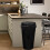 Black Kitchen Bin 45L Touch top feature recycling waste rubbish bin 3