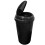 Black Kitchen Bin 45L Touch top feature recycling waste rubbish bin 9