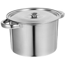 Stainless Steel Stockpot 18 cm Cooking Pot with Lid Sauce Pot