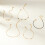 Raindrops Anklet Accessory Vacation For Women's Bride Golden 3