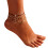Raindrops Anklet Accessory Vacation For Women's Bride Golden 11