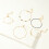 Raindrops Anklet Accessory Vacation For Women's Bride Golden 9
