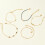 Raindrops Anklet Accessory Vacation For Women's Bride Golden 5