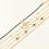 Raindrops Anklet Accessory Vacation For Women's Bride Golden 7