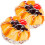 2Pcs Artificial Cake Cake Display Realistic Food Showcase Displaying 9