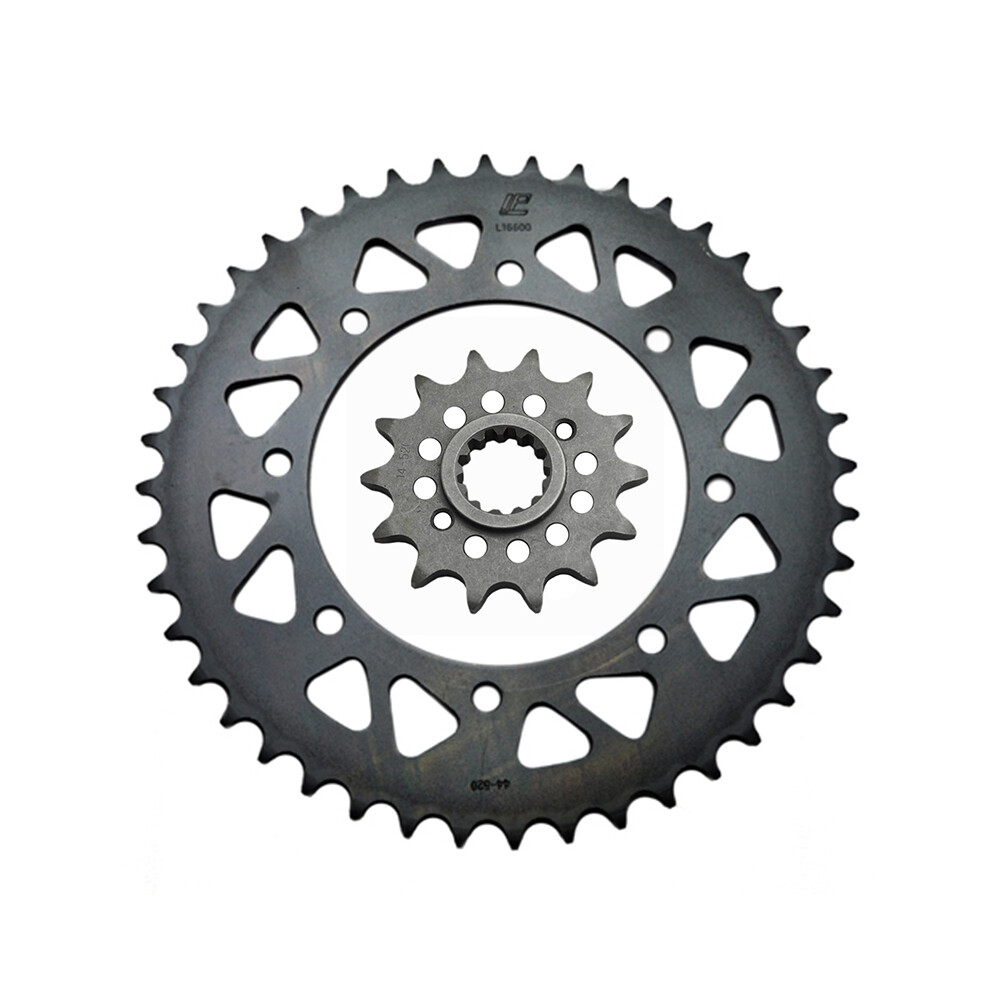 Lopor 520 Cnc 14T 43T Motorcycle Front Rear Wheel For Kawasaki Kle250 250 A1-A6 1993-2001 6935158918805