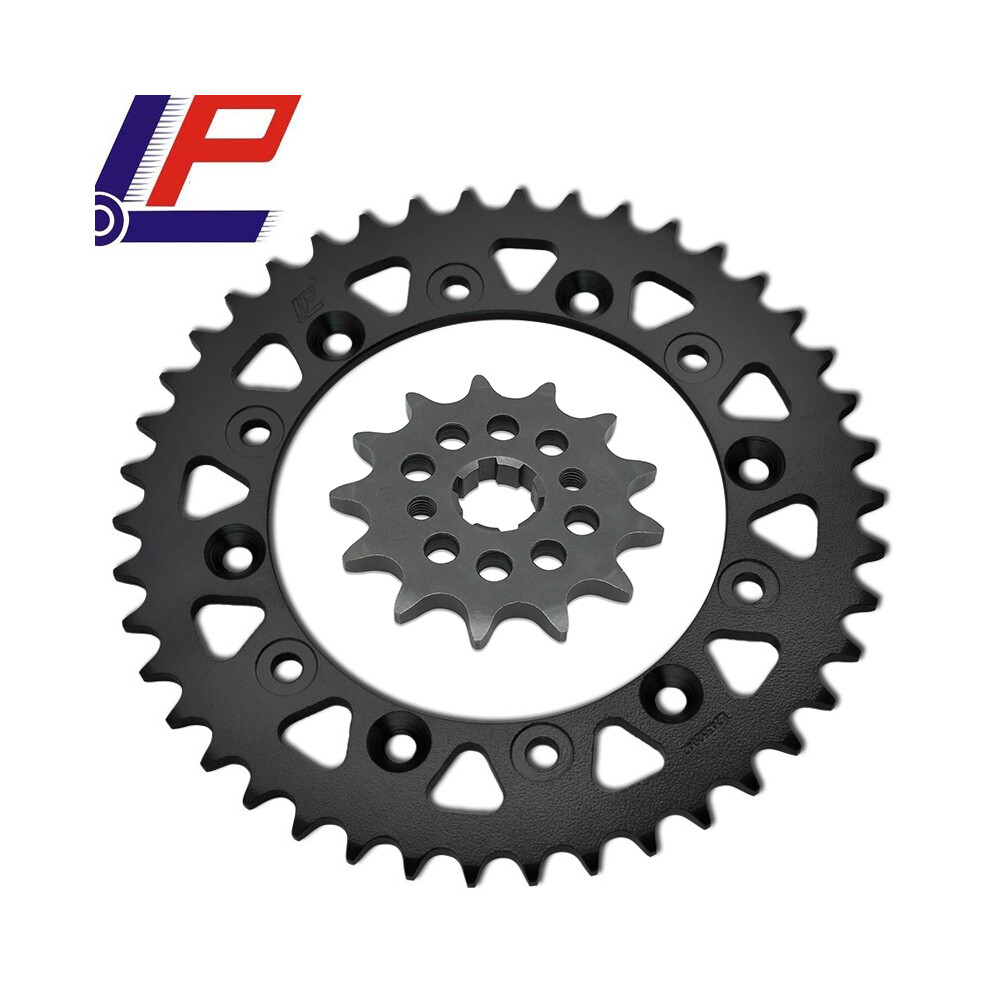 Lopor 520 Cnc 14T/42T Front Rear Sprocket For Honda Xlr200 Xlr 200 Md39 1992 Motorcycle 6935158918881