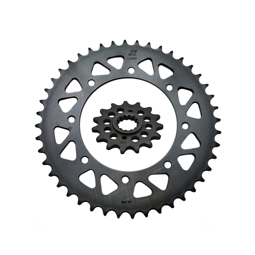Lopor 520 Cnc 15T 43T Front Rear Sprocket For Motorcycle For Kawasak Klr650 Kl650 Klr Kl A1-A3 B1 Tengai 1987-1990 6935158918966