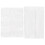 2 Sheets Drum Silencer Pad Self-adhesive Silicone Pads Dampening 1