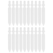 25Pcs Smooth White Nylon Paint Marker Replacement Pen Nibs