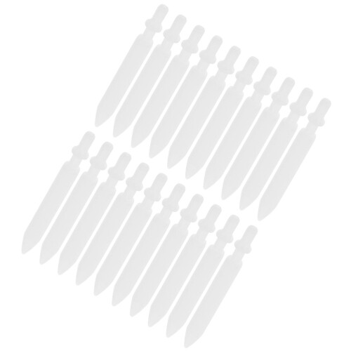 25Pcs Smooth White Nylon Paint Marker Replacement Pen Nibs 2