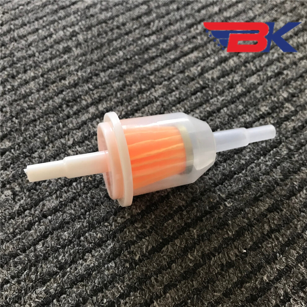 Motorcycle Fuel System 6Mm 8Mm Fuel Filter For Atv Utv Go Kart Dirt Bike Yellow 6935158927425