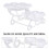 1Pc White Dessert Stand Display Rack Storage Shelf 10